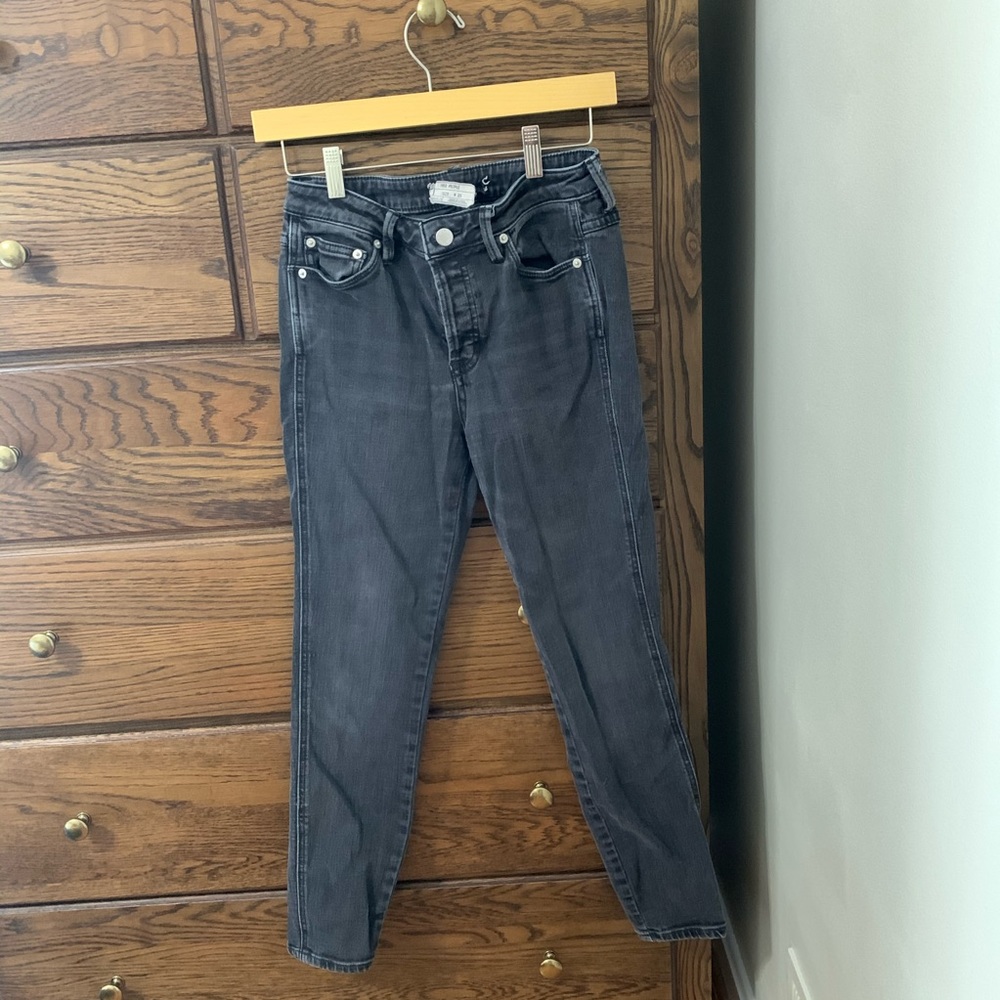 Free people slim fit mom jeans